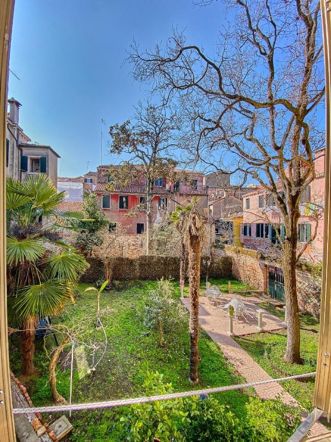 Venezianischer Palazzo Mit Kostenlosen Wlan Naehe Markusplatz Bagian luar foto